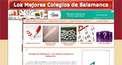 Desktop Screenshot of colegiosdesalamanca.com